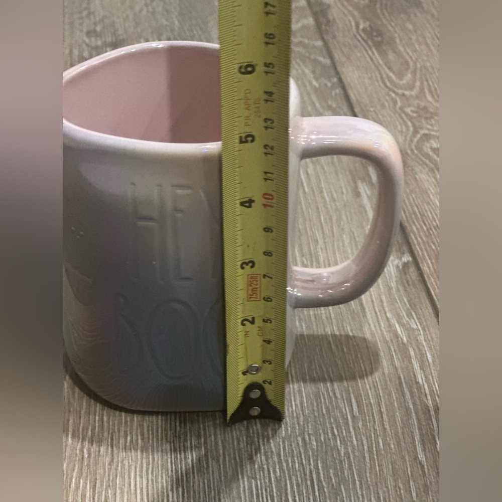 🌞 Sale 3 for $15 6 Peppa pig books  pig books Rae Dunn “Hey Boo” Ceramic Mug - Picture 8 of 9